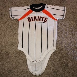 Giants Baseball Onesie